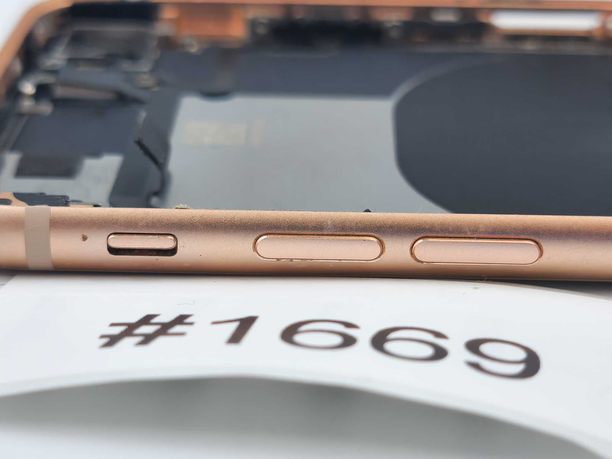 Apple iPhone 8 Korpus Rose Gold Oryginalny Demontaż | #1669