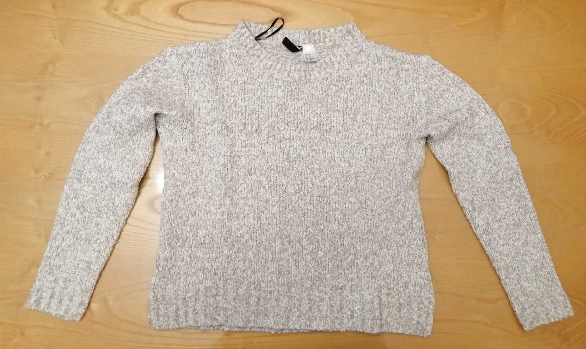 H&M sweter zimowy damski