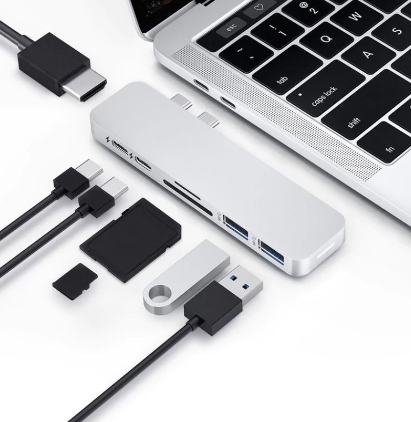 Хаб HyperDrive DUO 7-in-2 USB-C Hub MacBook Pro/Air