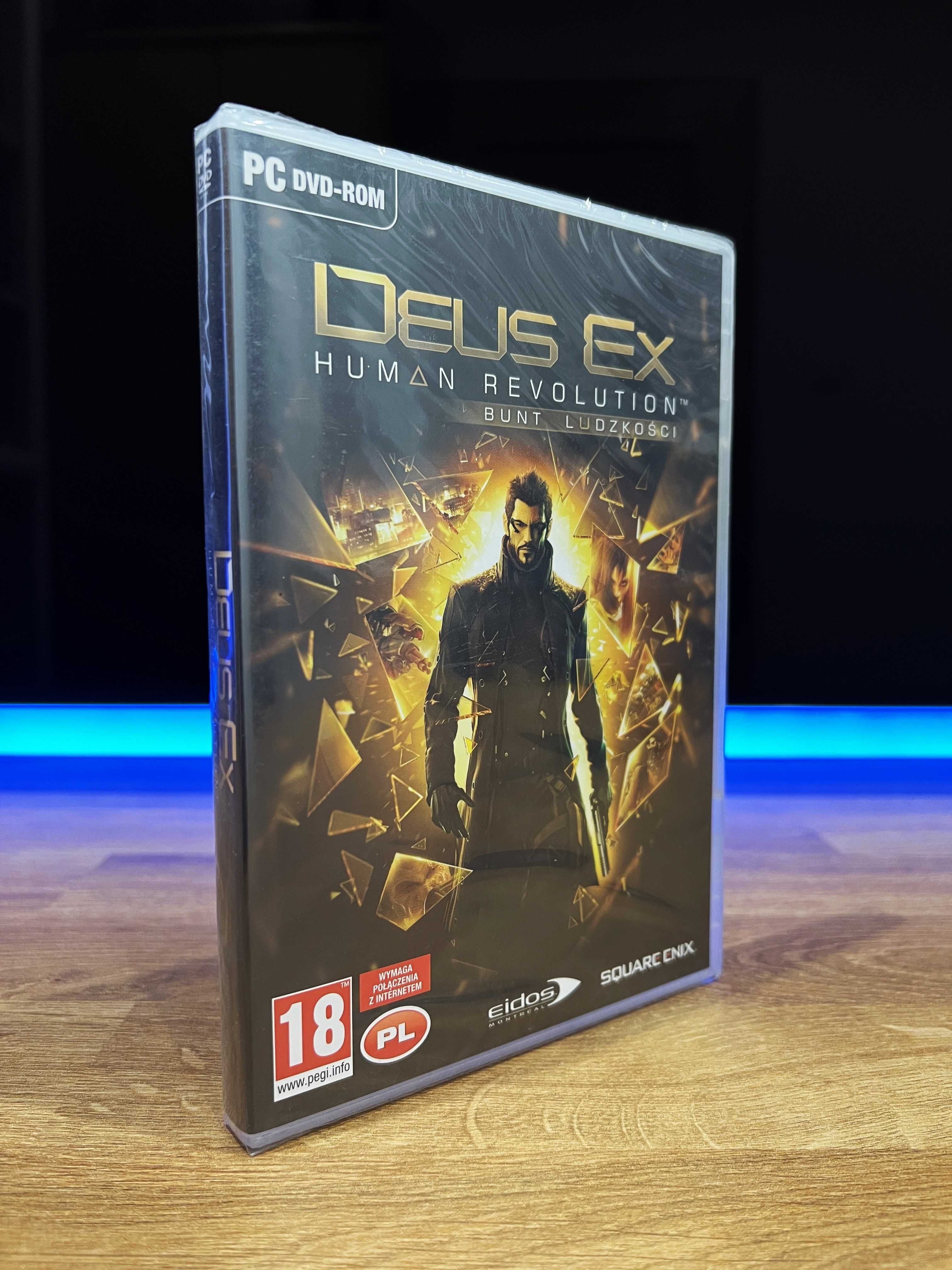 Deus Ex Human Revolution Nowa Folia (PC PL 2011) premierowe wydanie