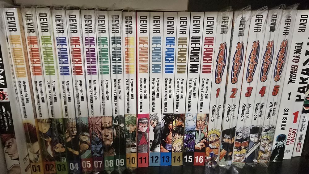Vendo mangá em Português