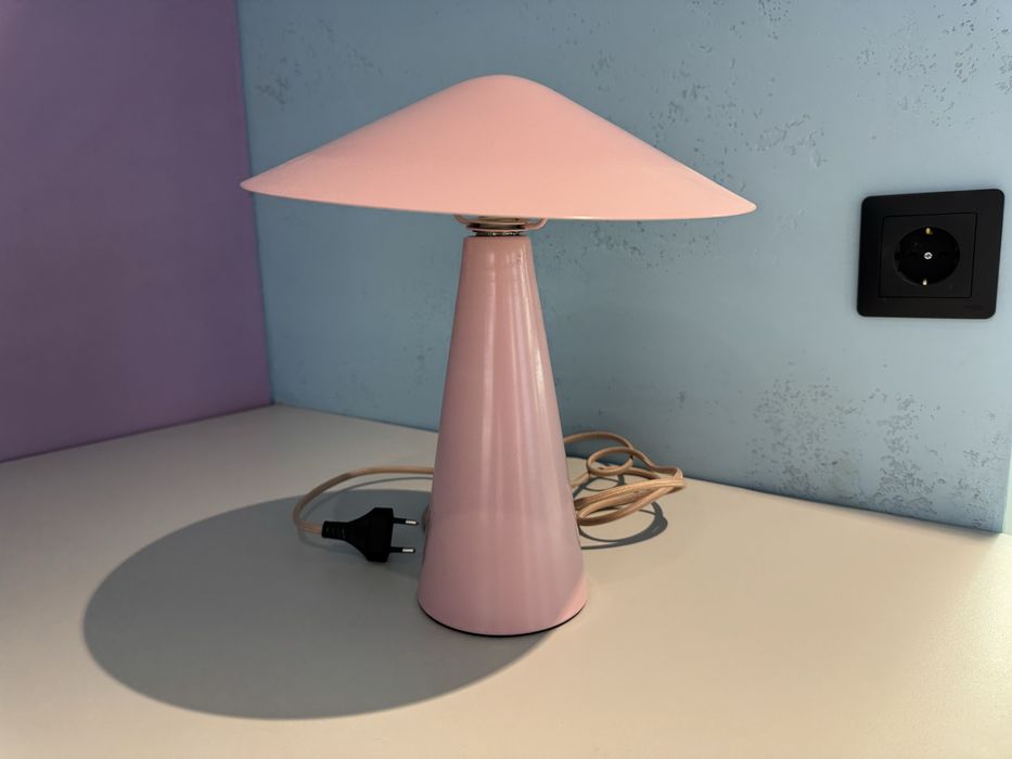 Настільна лампа-грибок