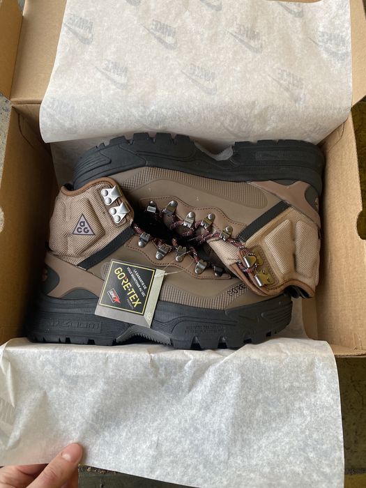 Зимові водонепроникні ботинки Nike ACG Air Zoom Gaiadome GTX Brown