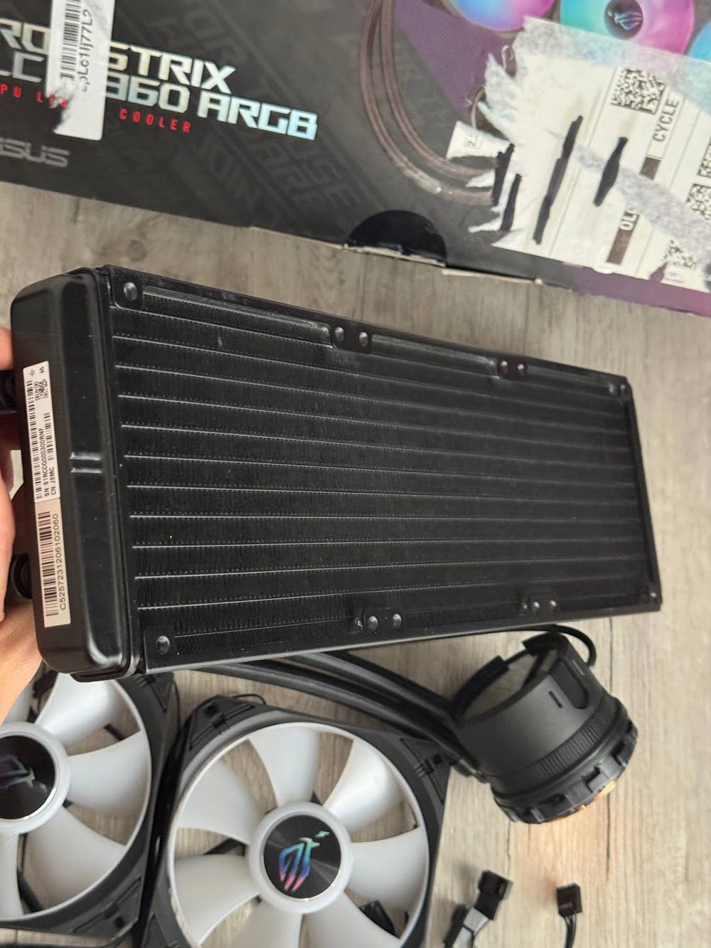 Система рідинного охолодження ASUS ROG Strix LC III 360 ARGB