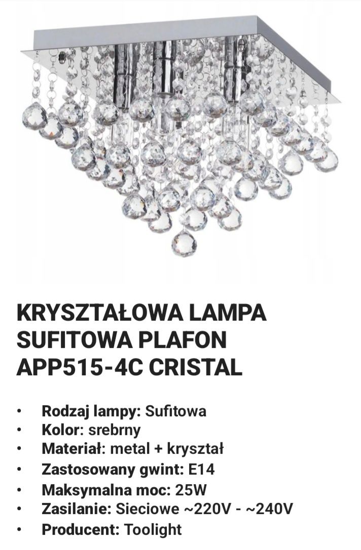 Lampa sufitowa k