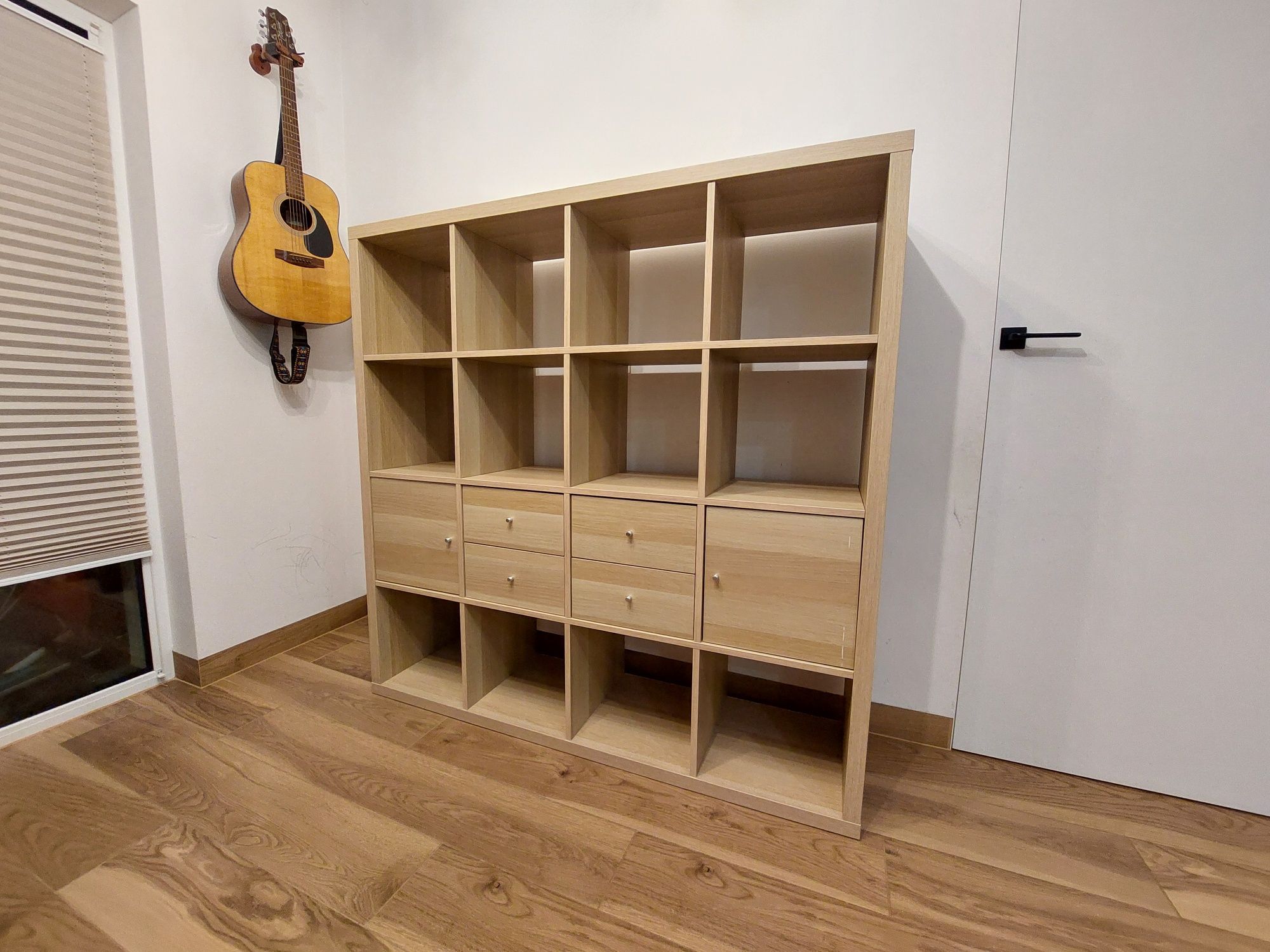 IKEA KALLAX 4x4, imitacja dębu