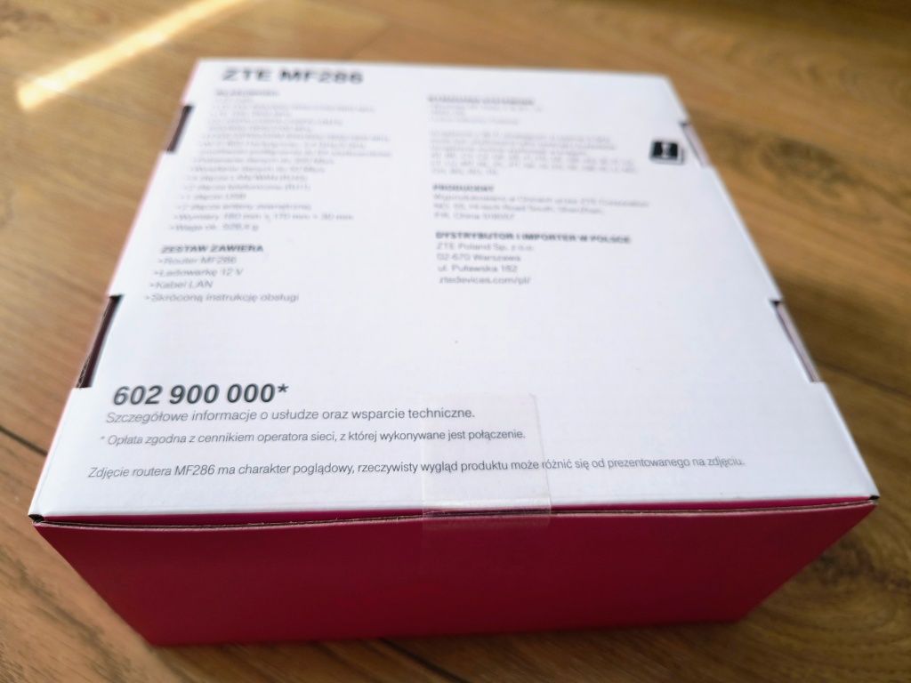 Router ZTE MF 286 LTE
