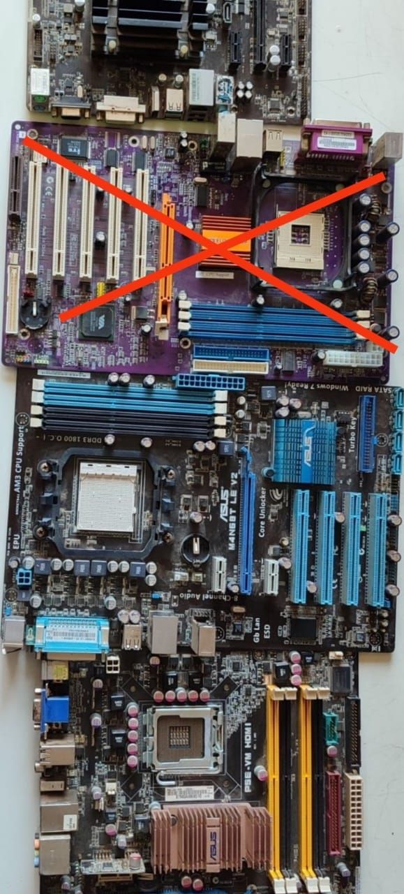 Материнские платы Asus Asrock