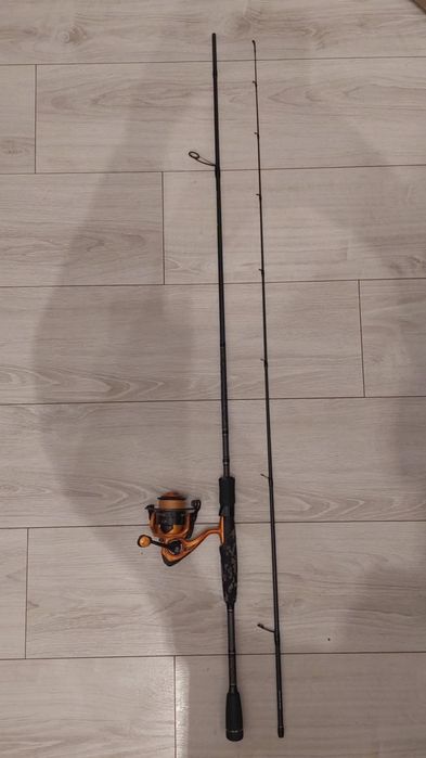 Wędka z kołowrotkiem
