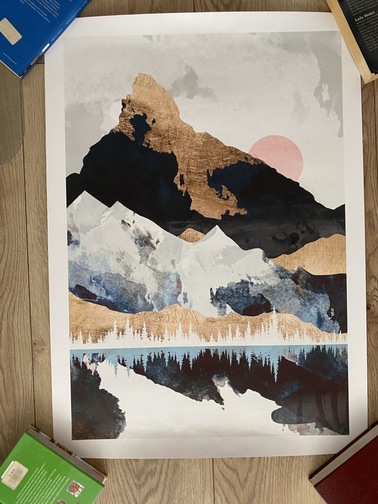 Plakat Desenio 70x50 SpaceFrog Designs - Winter Moon