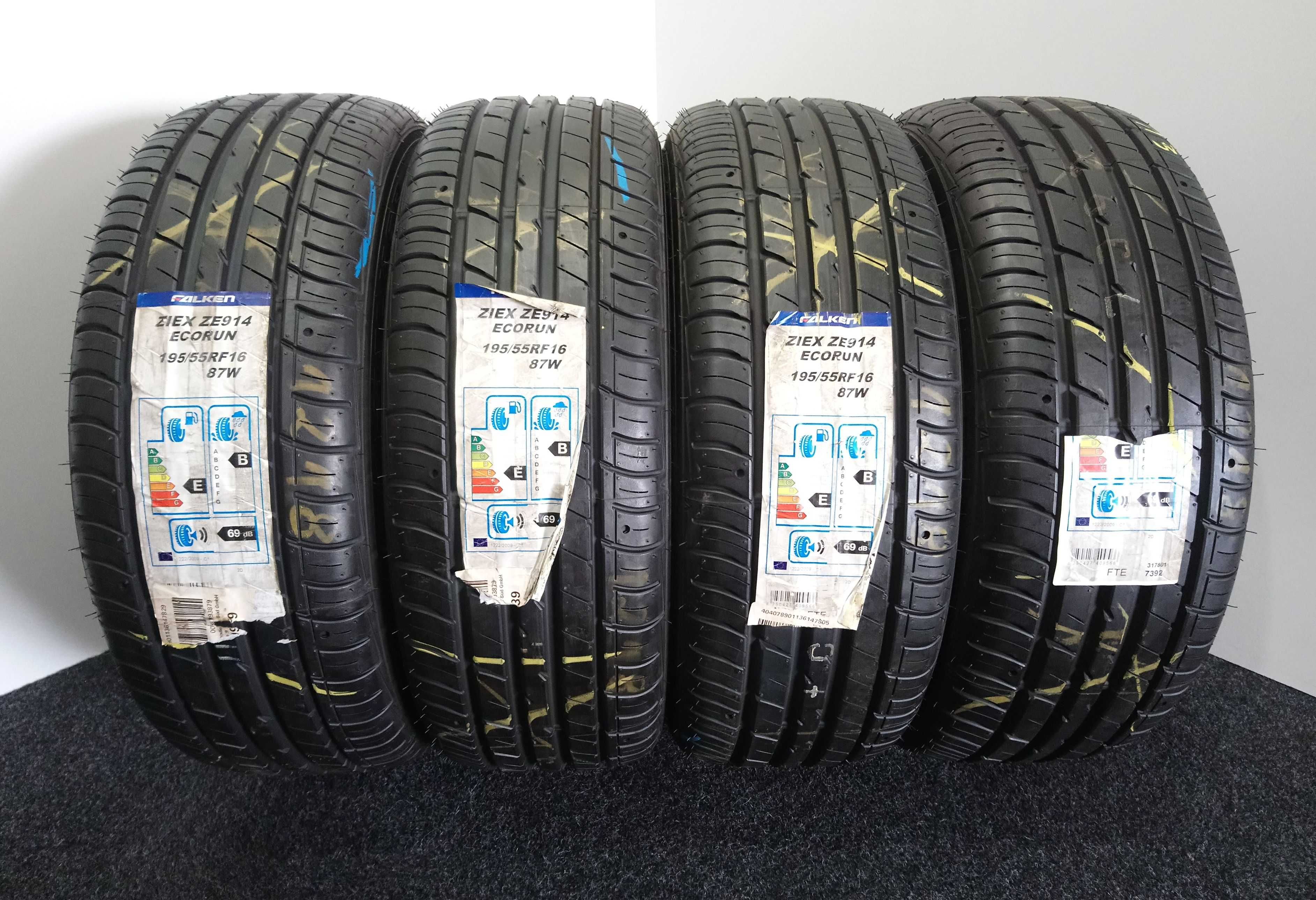 195/55R16 Falken Ziex ZE914 87W RunFlat // NOWE