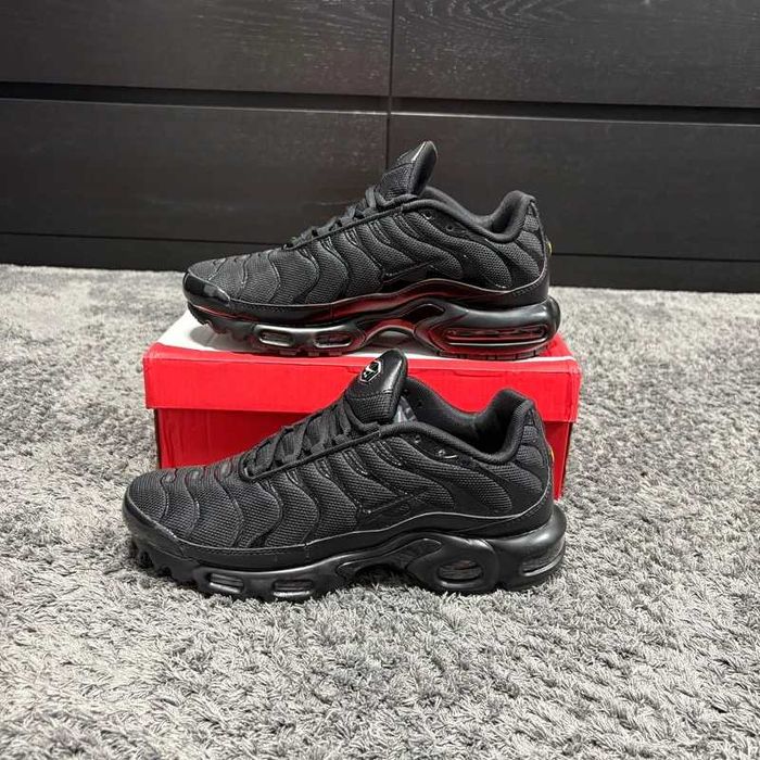 "Buty Trampki" Nike_Air_Max_Plus_TN_Triple_Black R.45