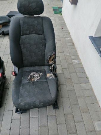 Fotele komplet Mercedes C 220 kombi W203  2,2 cdi,  elektryczne