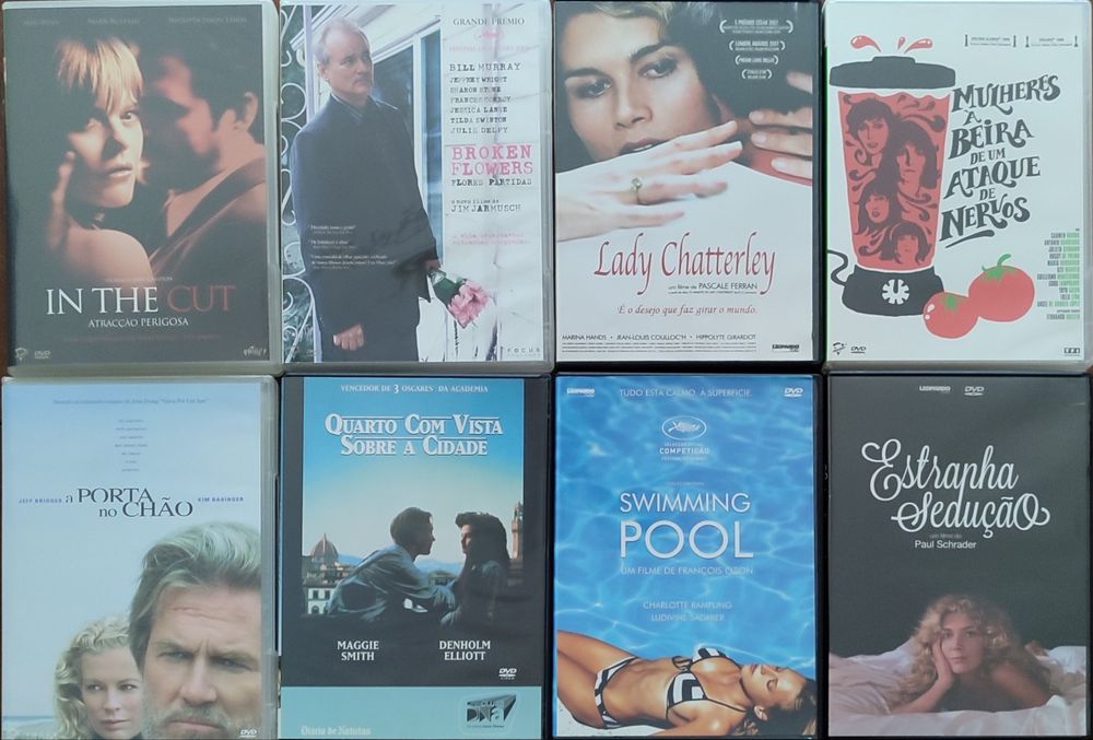 13 DVD de filmes românticos (preço de conjunto)