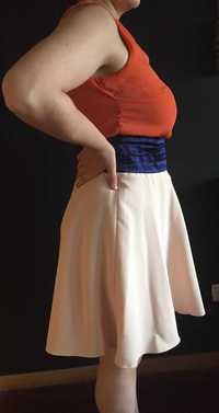 Vestido tricolor