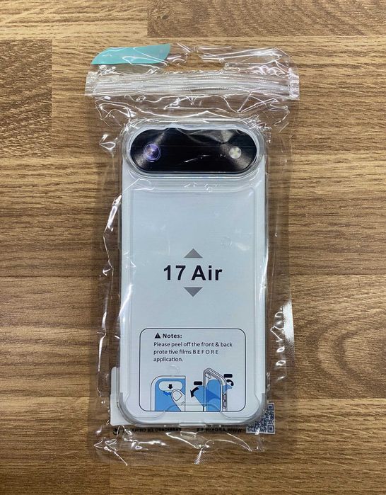 Capa de silicone reforçada para iPhone 17/iPhone Air/17 Pro/17 Pro Max