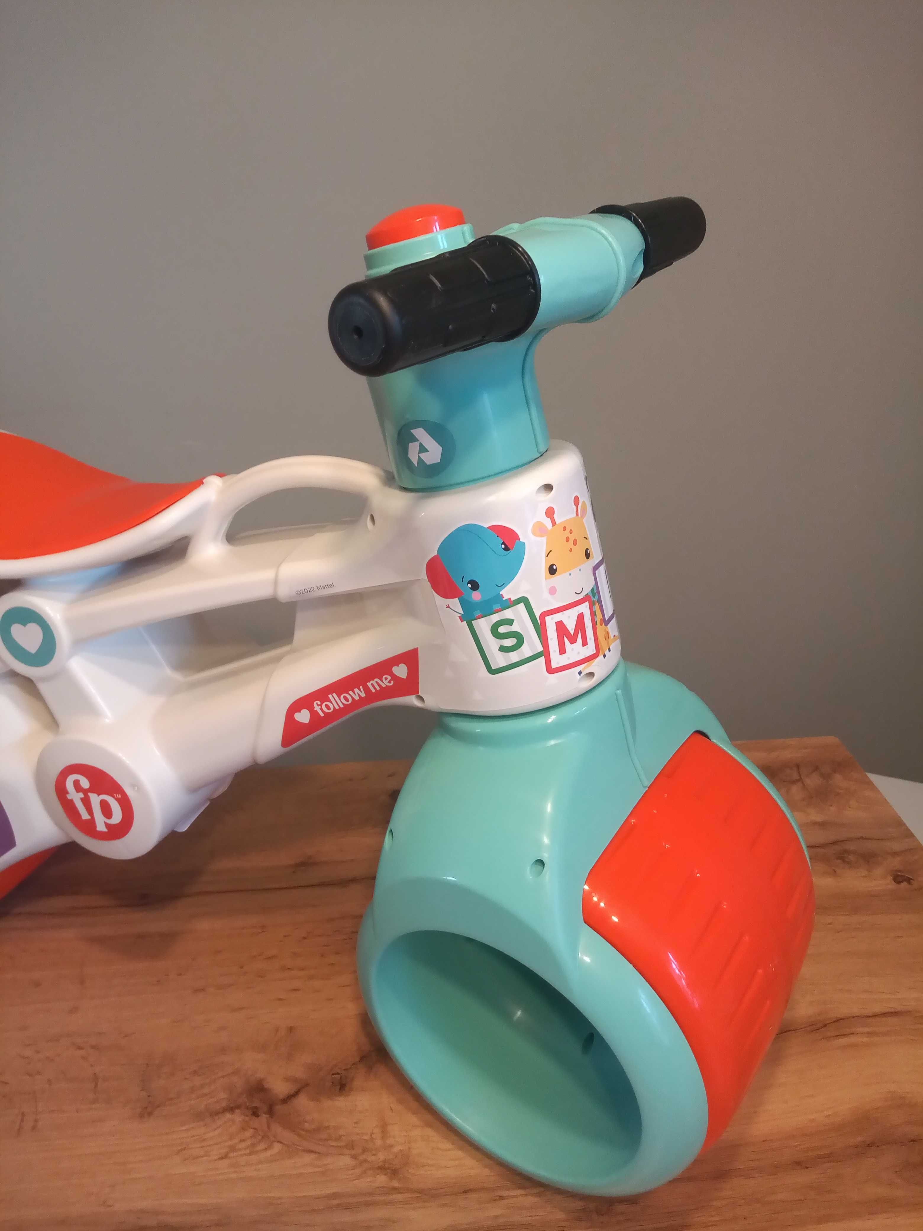Jeździk biegowy rowerek biegowy fisher price