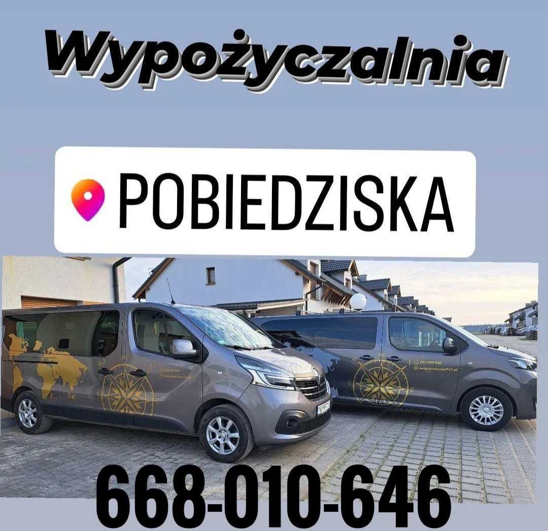 Wypożyczalnia bus, busów, aut 9 osobowych. Tylko osobowe