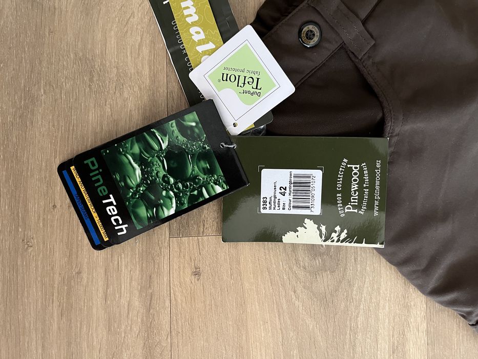 Spodnie myśliwskie wędkarskie Pinewood nowe