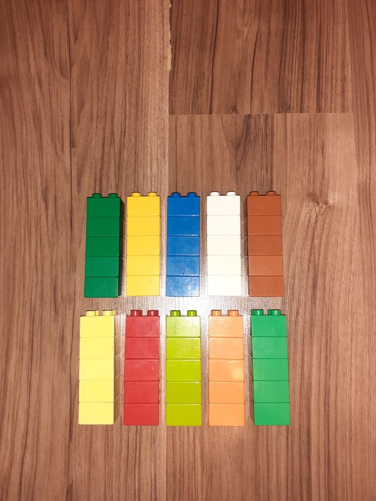 Klocki Lego Duplo 2x2 - 50 sztuk