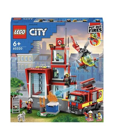 Конструктор LEGO City Пожарное депо (60320)