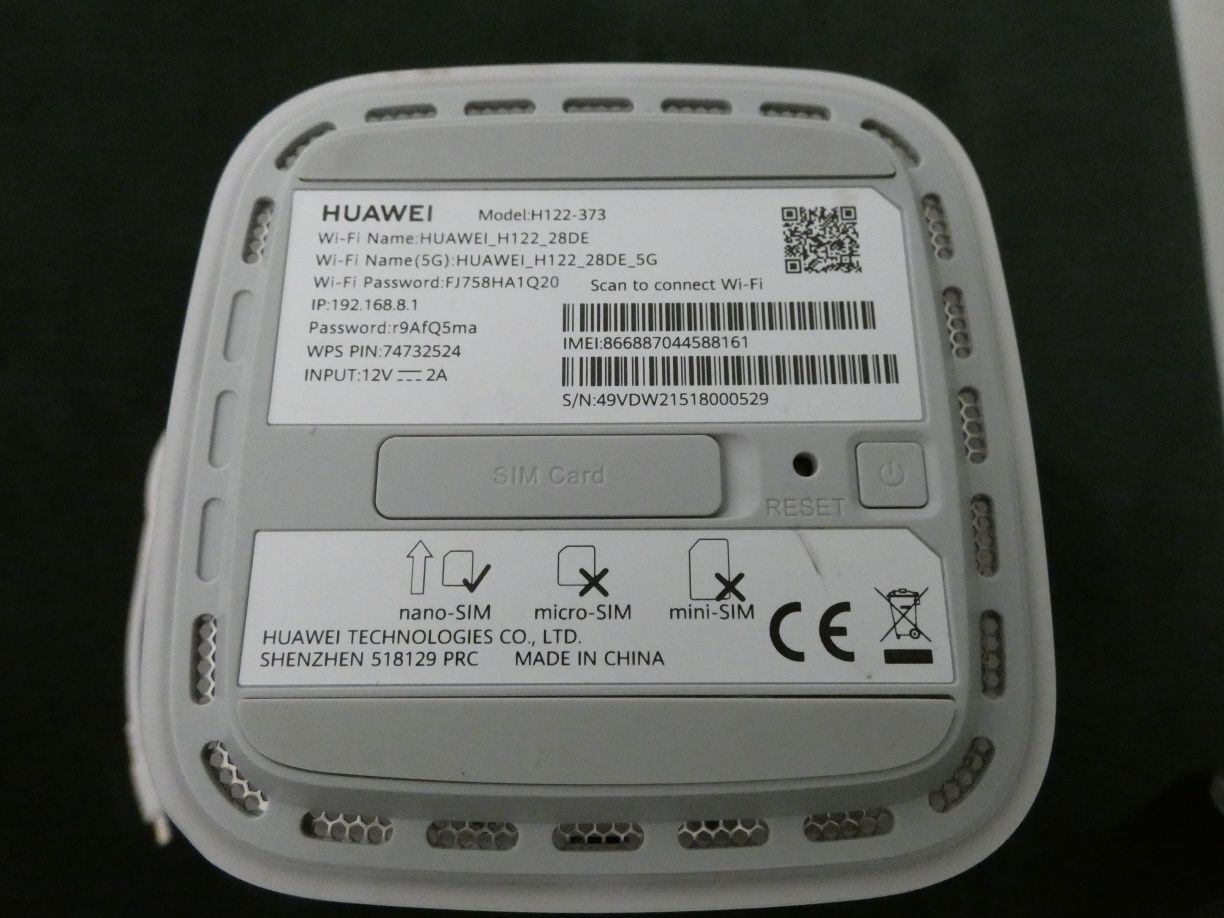 Router Huawei model H122-373