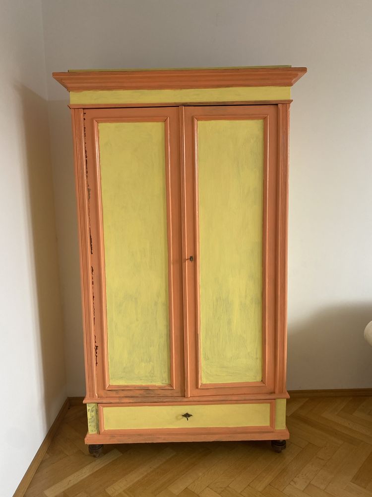 Szafa drewniana malowana