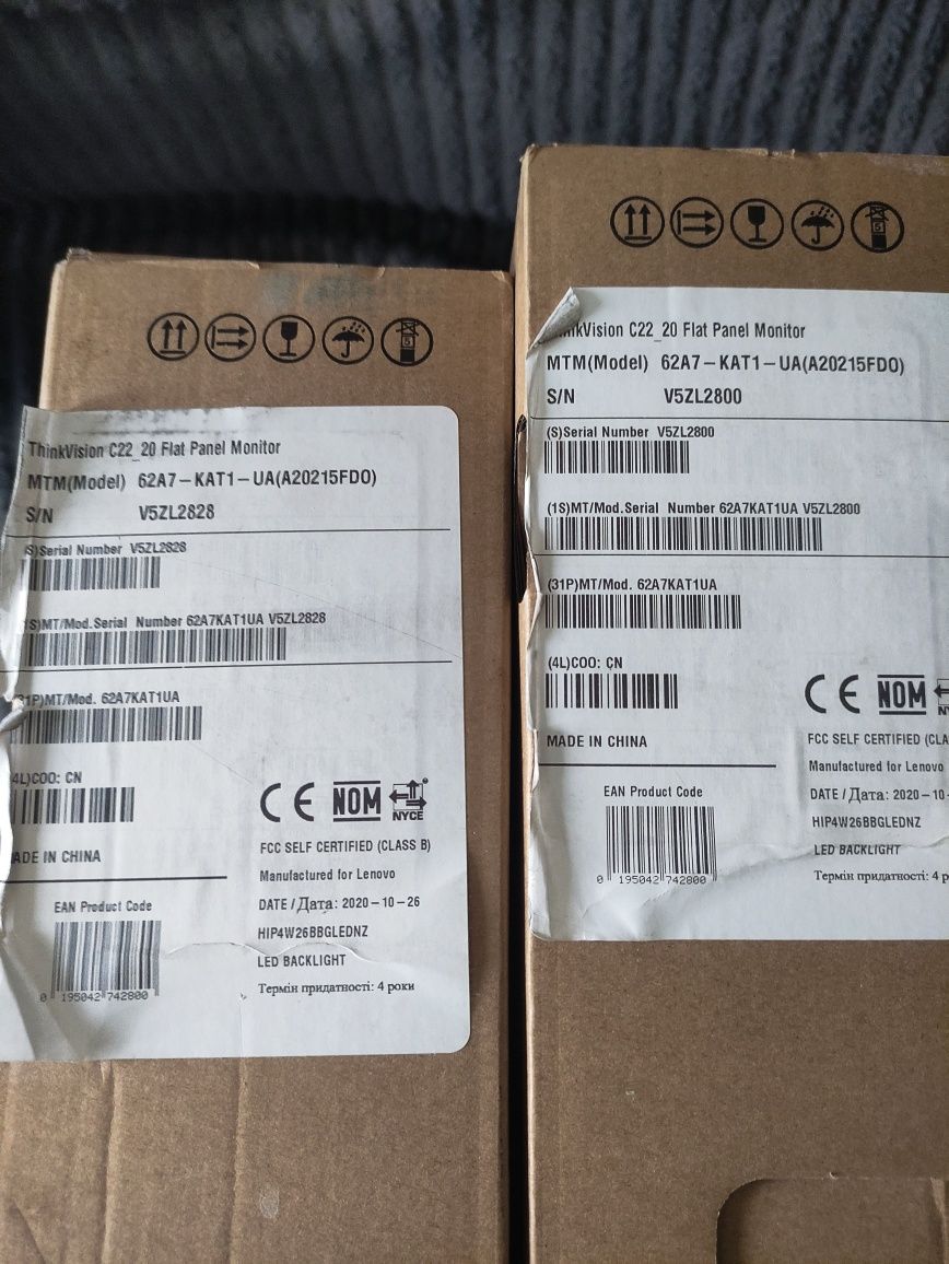 Монитор Lenovo c22 20
