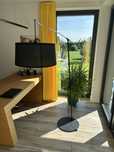 Lampa łukowa czarna Homeconcept