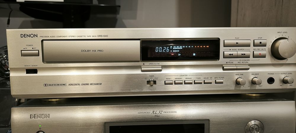 Magnetofon Denon DRS 640 szuflada