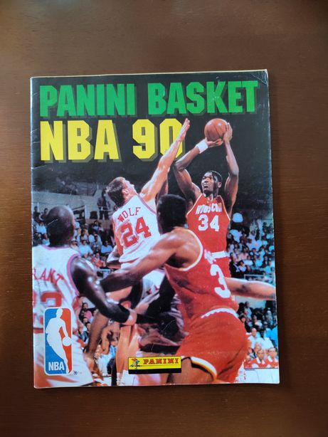 Caderneta Panini Basket NBA 90 s/ cromos