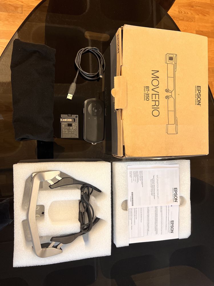 Smart glasses Epson Moverio BT-350