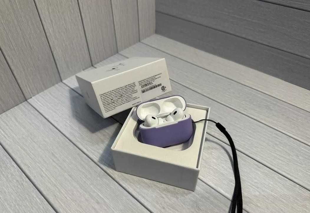 Якісні Навушники лише у нас airpods pro В2 з шумоподавленням + чохол