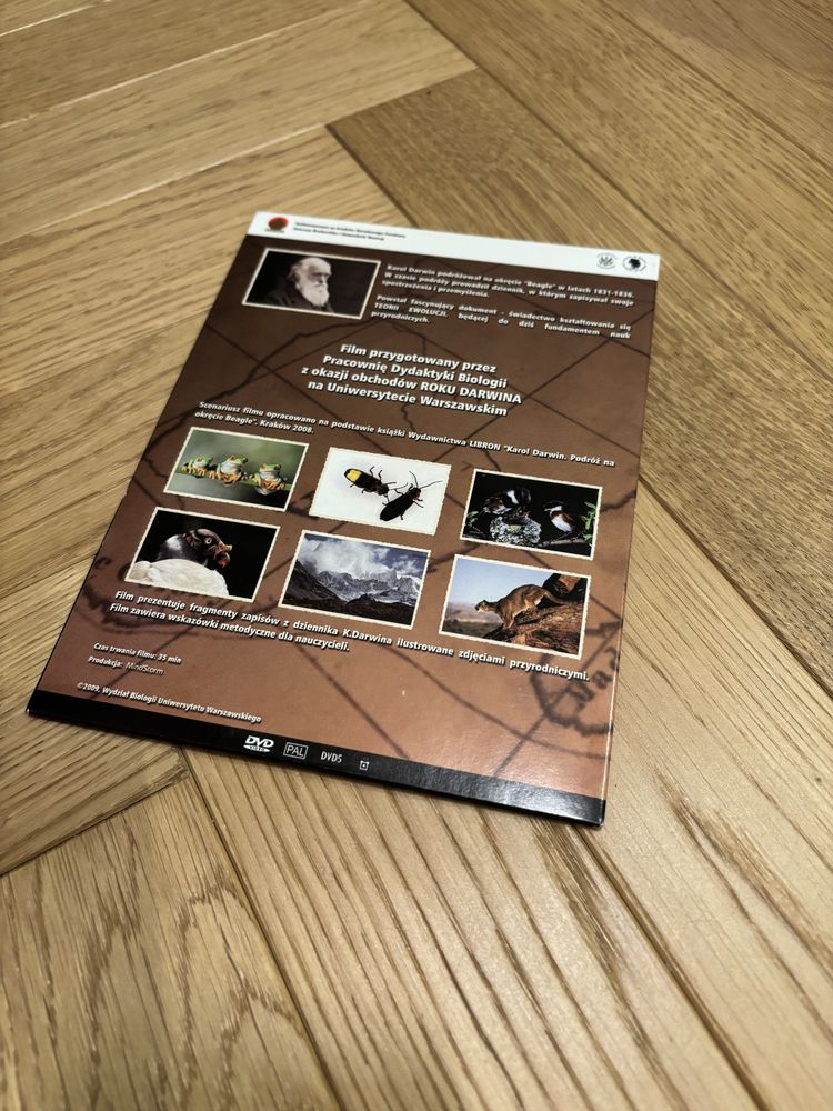 Film Dvd Fascynacja przyrodą Karola Darwina dziennik z podróży