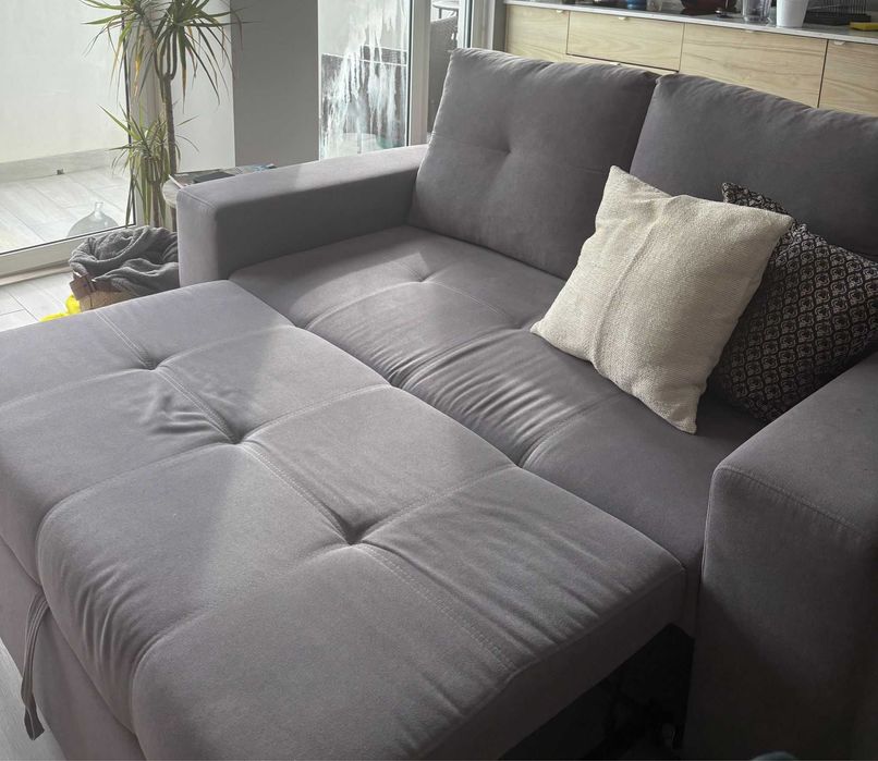 Sofá reclinável, um ano e meio de uso