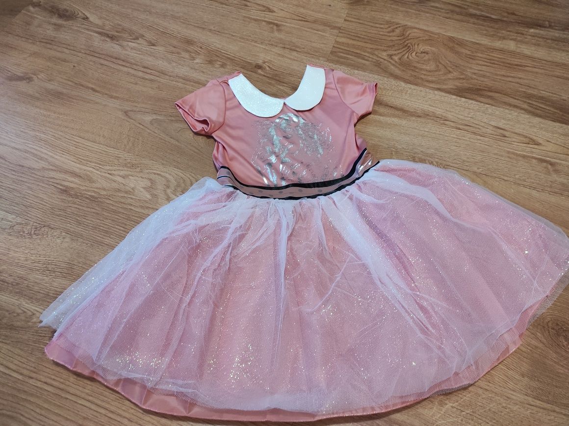 Strój karnawałowy, przebranie, Disney Violetta, 134, idealny stan