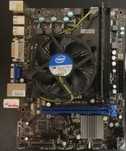 Материнские платы MSI H61M, Biostar, Asus P8H61 + процессор и память