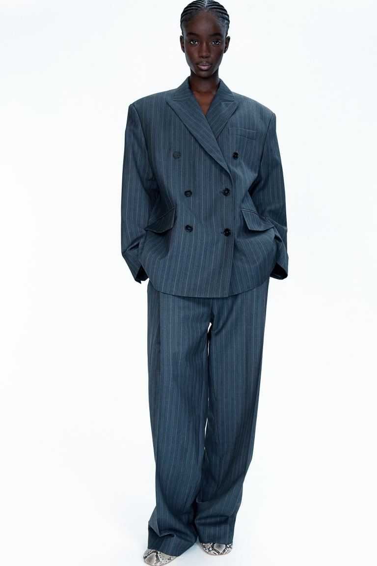 Studio Collection H&M Eleganckie spodnie wełniane r.36
