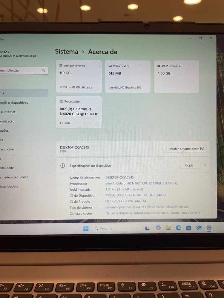 Lenovo Vendo ou Troco Novo