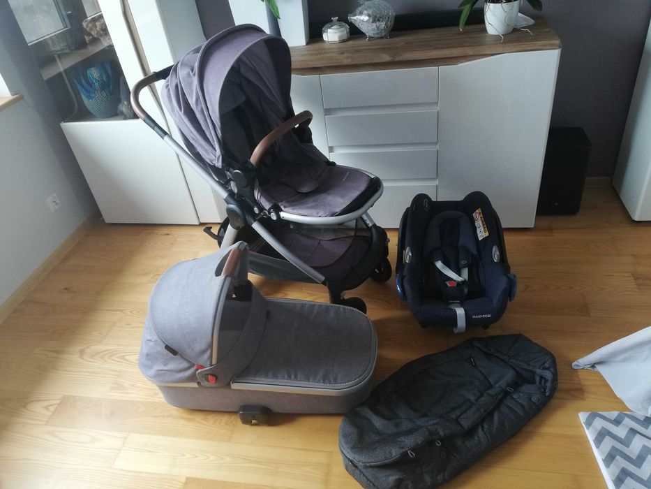 3w1 wózek gondola fotelik