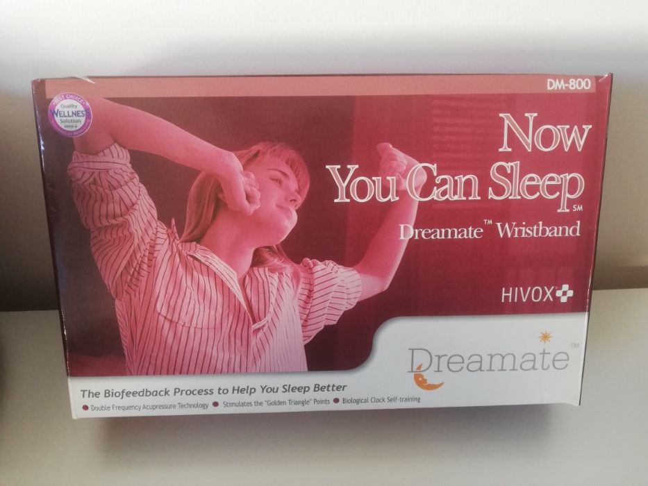 Aparelho para ajudar a dormir-pulseira Anti-Insónias Dreamate