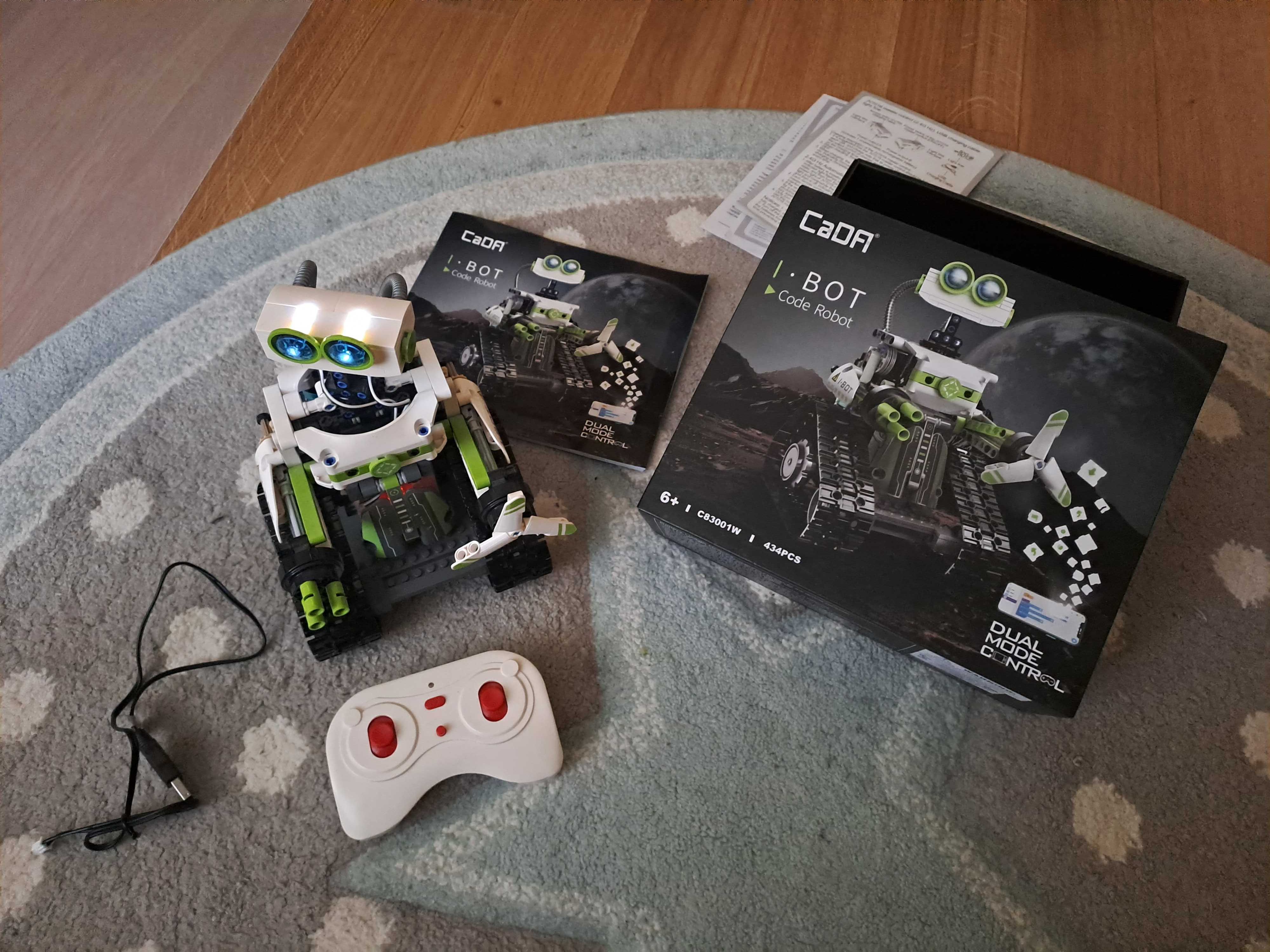 Zestaw Zdalnie sterowany robot I.BOT Code Robot 434 elementy