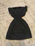 Sukienka czarna w kropki vintage Layers S/M