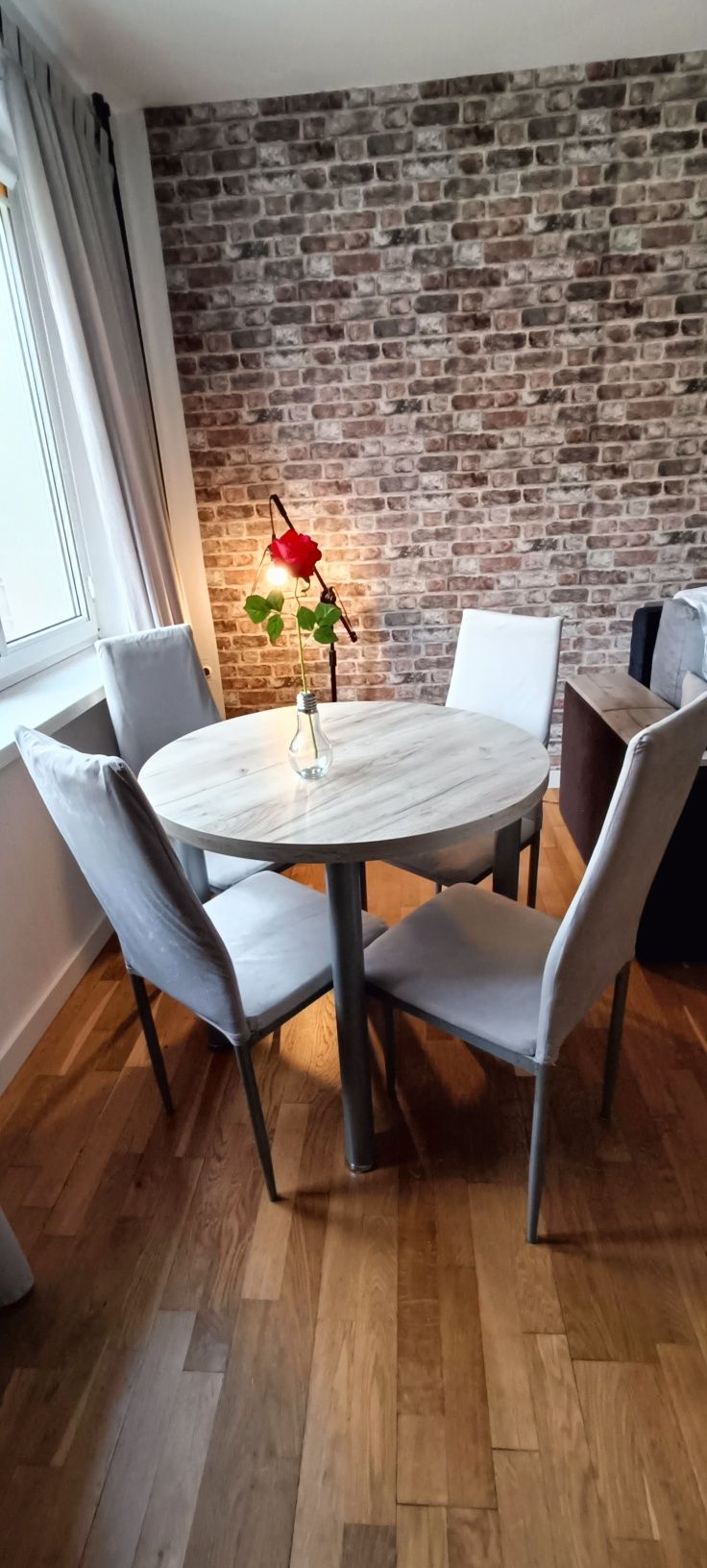 Apartament Loft z łóżkiem małżeńskim dwupokojowy na
