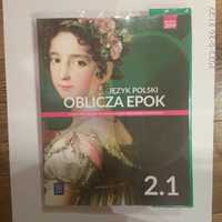 Podręczniki "Oblicza epok" 2.1 i 2.2 - język polski