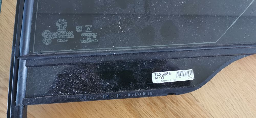 Бокове скло  Bmw g20 3 бмв г20