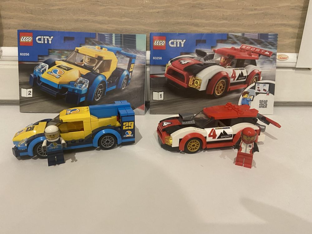 Lego 60256, гоночні автомобілі