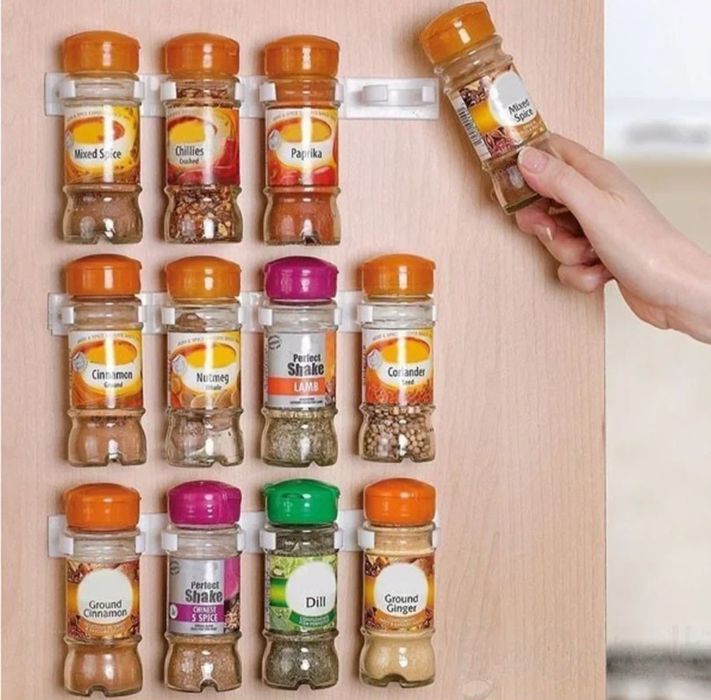 Klips organizer do przypraw w kuchni x4