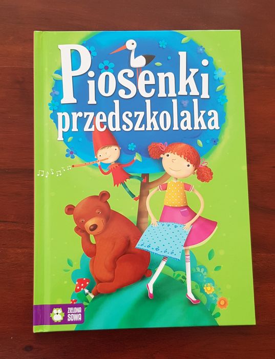 Książka "Piosenki przedszkolaka"