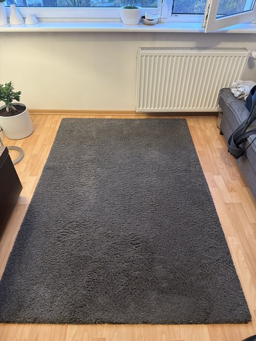 Ikea dywan 133 cm x 195 cm szary